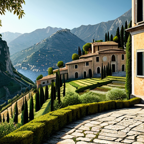 Home 9 Image Prompt 1: Timeless Italian Naturalism**