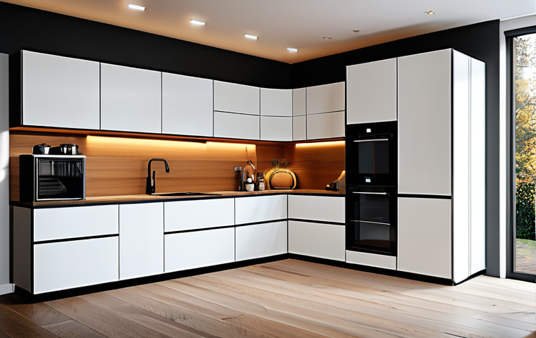실내건축의 중요 과목과 학습법 - "A bright and airy living room with large windows showcasing natural light, featuring sustainable ma...