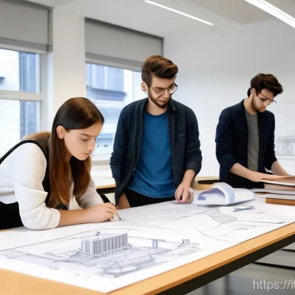 실내건축기사 실기 준비 과정의 모든 것 - **Intense Architecture Exam Preparation in an Italian Studio**
    A group of diverse architecture s...