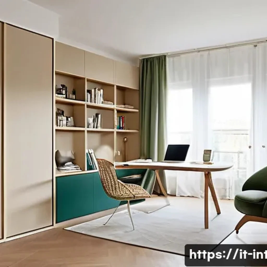 실내건축과 공간 활용 설계 - **Transformable Italian Living Space with Abundant Natural Light:**
A vibrant and modern Italian...