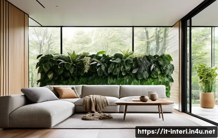실내건축 자격증과 관련된 유망 직업 - **Sustainable Living Room Design**
A serene and elegant modern living room, meticulously designe...